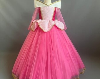 Princess Aurora Costume: Sleeping Beauty Inspired Pink Dress