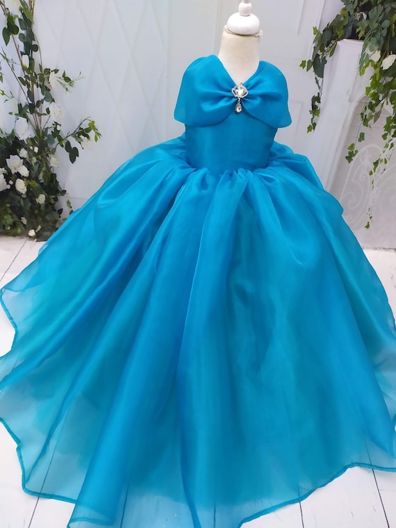 Girls royal shop blue party dress