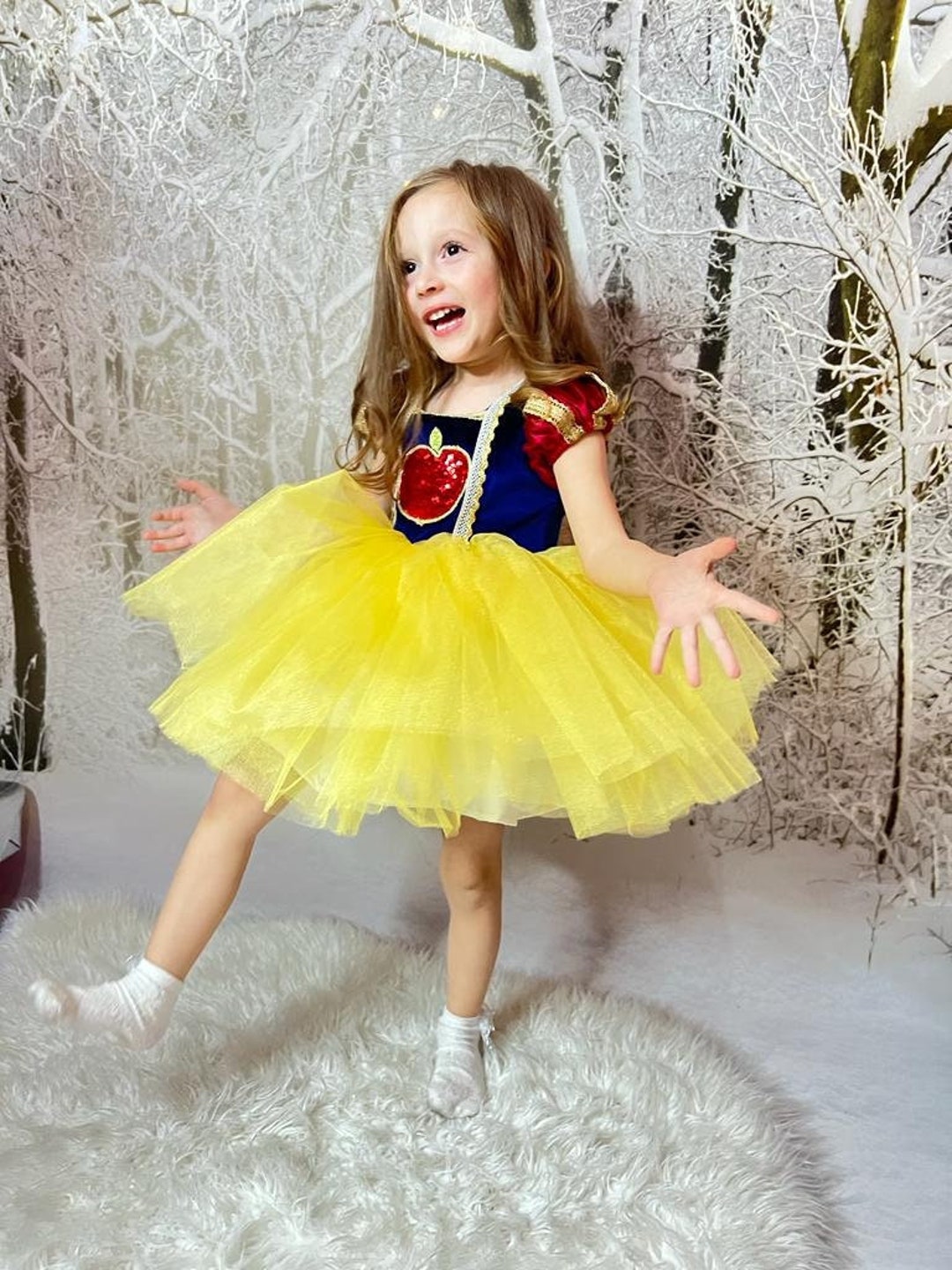 Blancanieves Trajes De Princesas Para Bebes Blanca Nieves Vestidos De  Princesas Tejidos Disfraz Tipo Body, image size:1080x1440