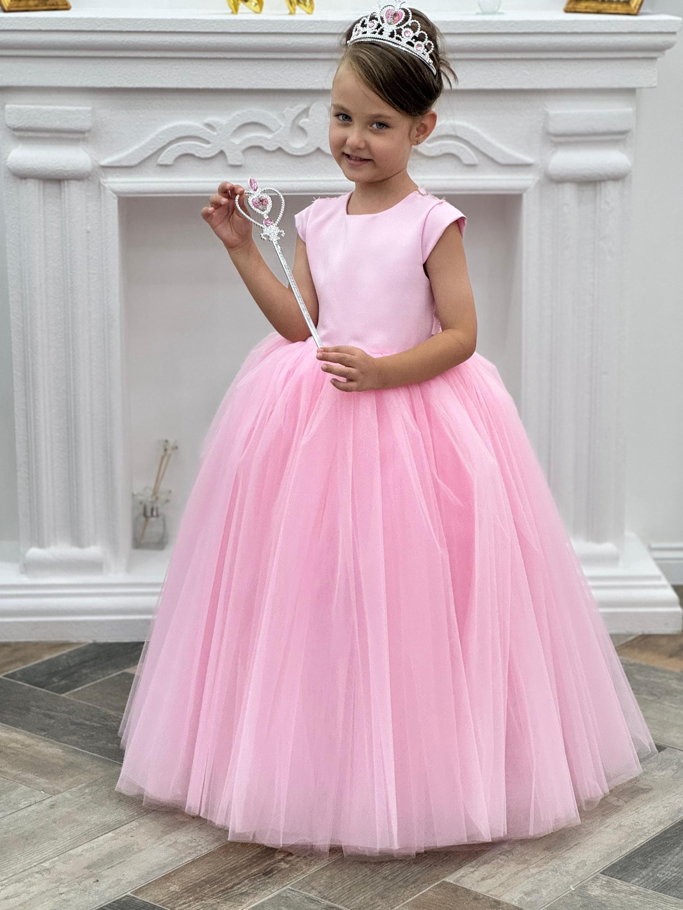 Pink Tulle Princess Dress: Toddler Cinderella Costume - Etsy Pink Tulle Princess Dress: Toddler Cinderella Costume - Etsy