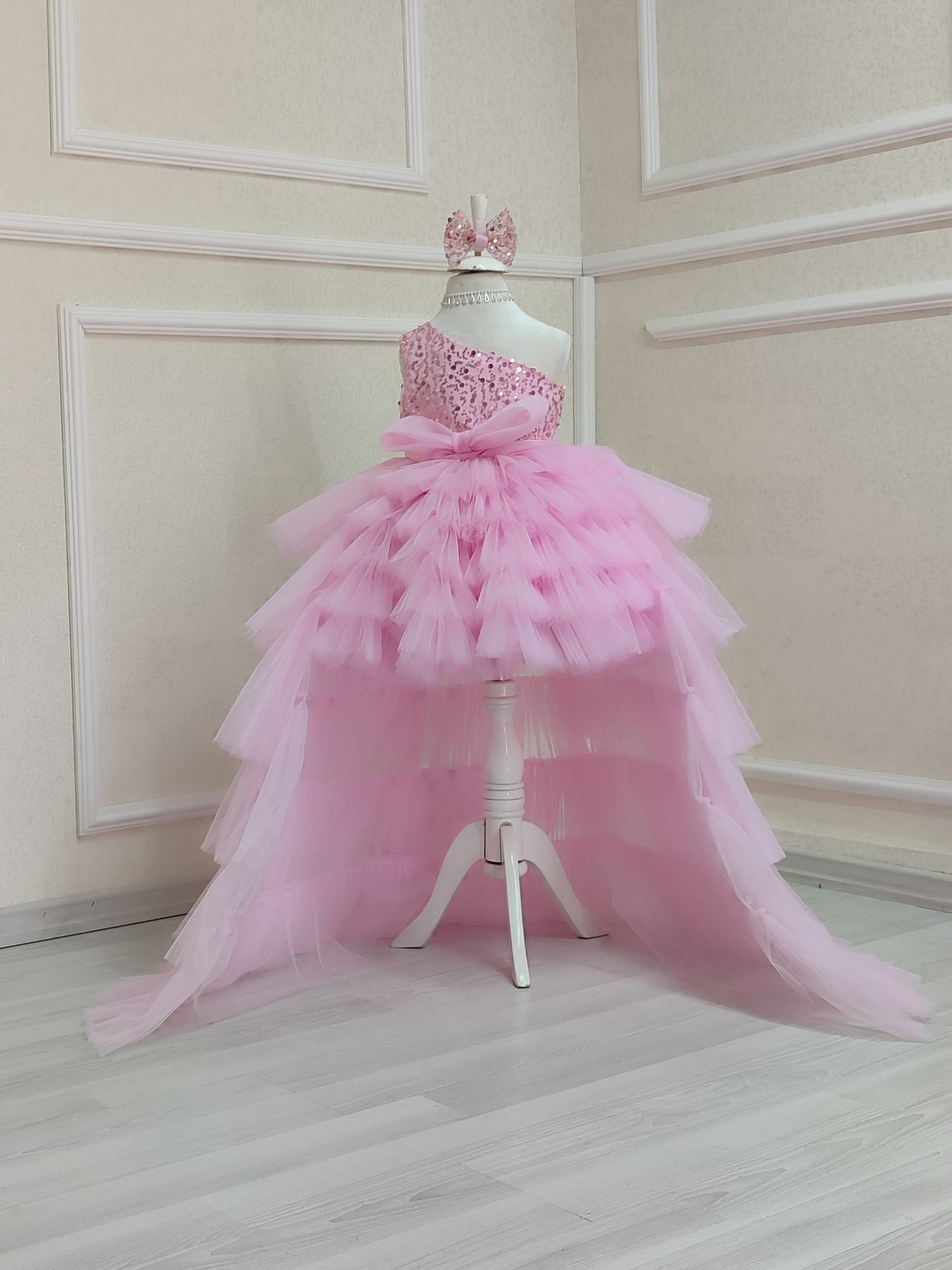 Fluffy Girls Dress Etsy