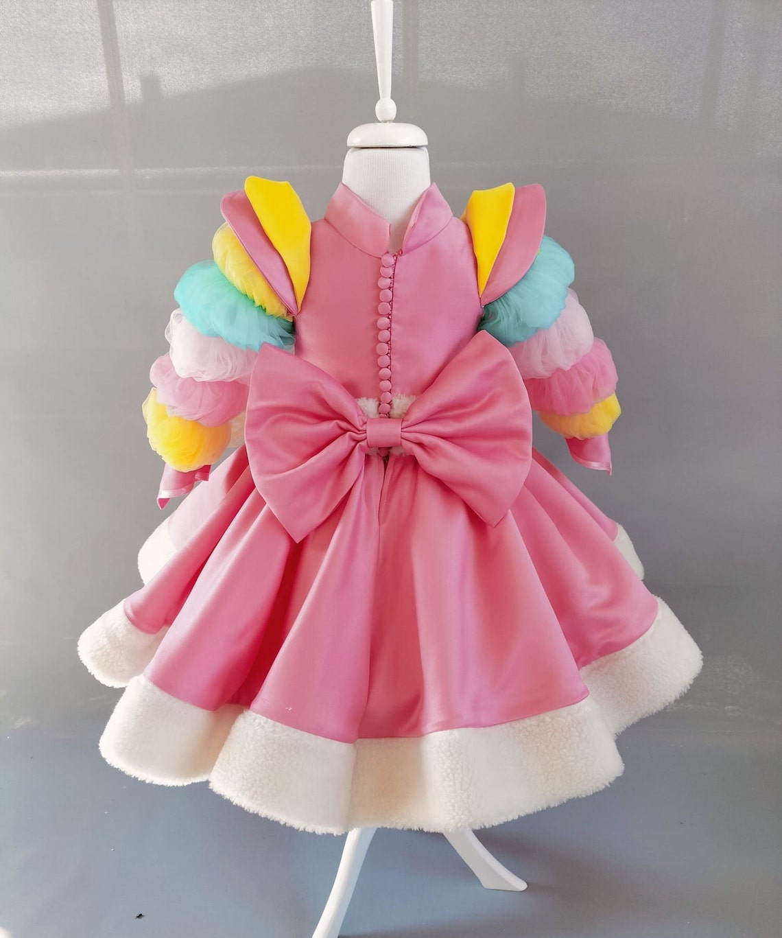 Rainbow Brite Costume Toddler Rainbow Brite Dress Cosplay - Etsy