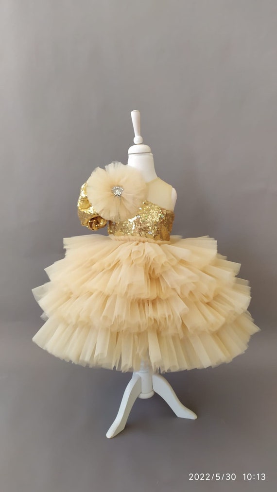 Etsy gold clearance dress
