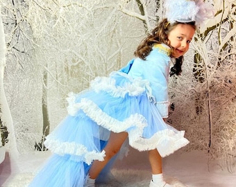 strapless open back dress Angel Costume main image 1
