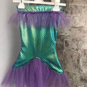 Ariel Costume One Shoulder Mermaid Costume Princess Dress - Etsy