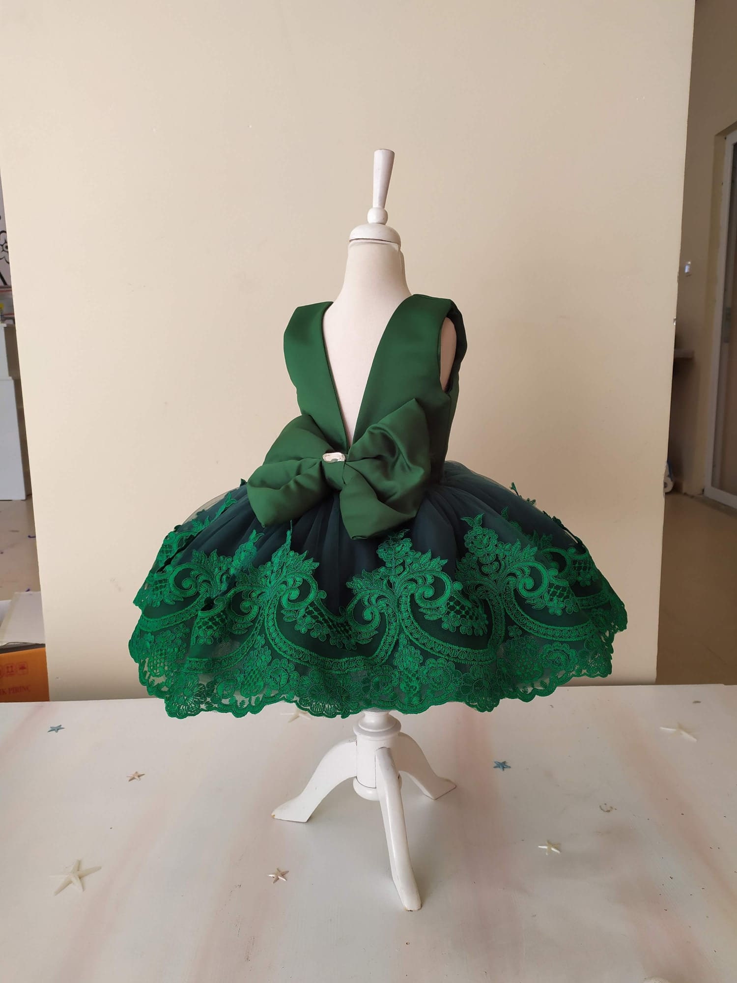 Vestidos verde best sale bebe