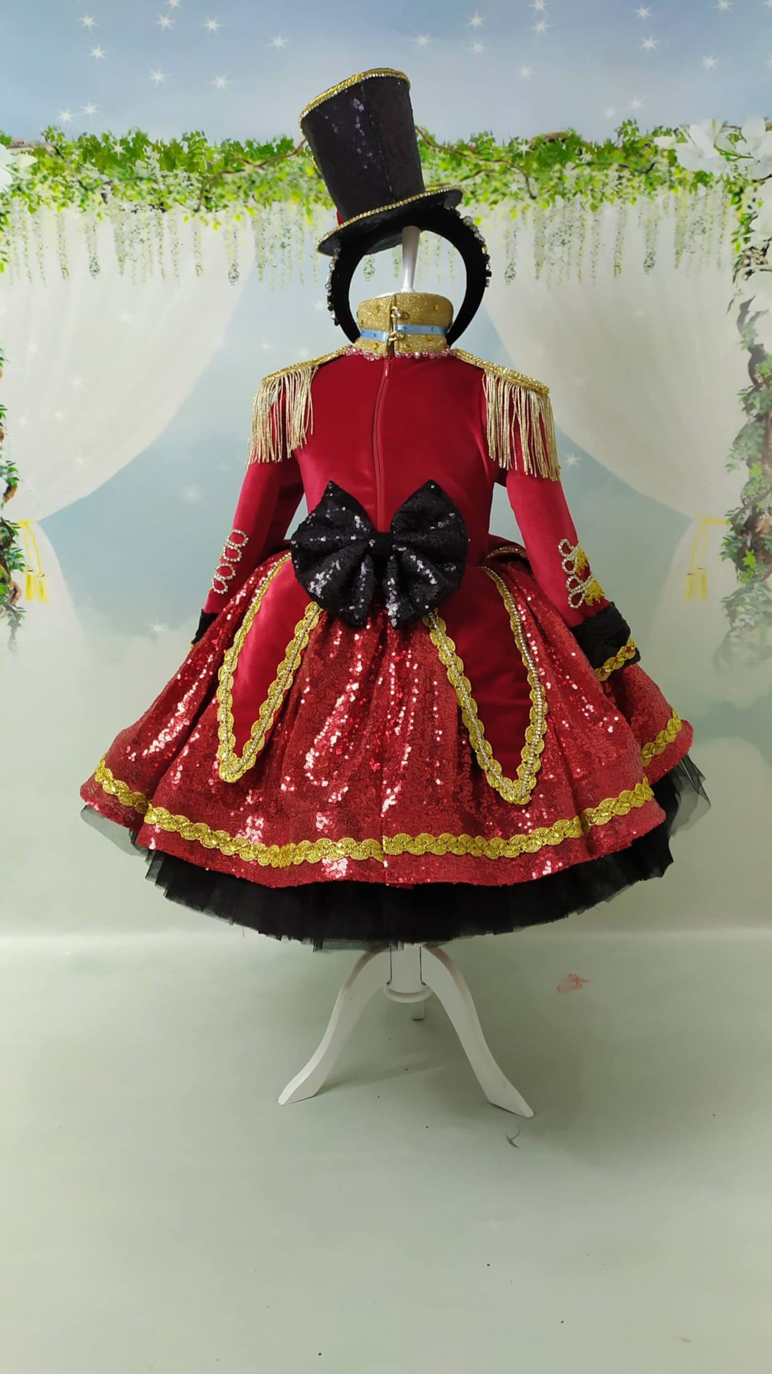 Girl Nutcracker Costume Girl Circus Outfit Soldier Etsy