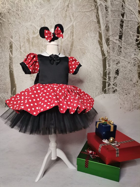 Robe minnie rouge hotsell