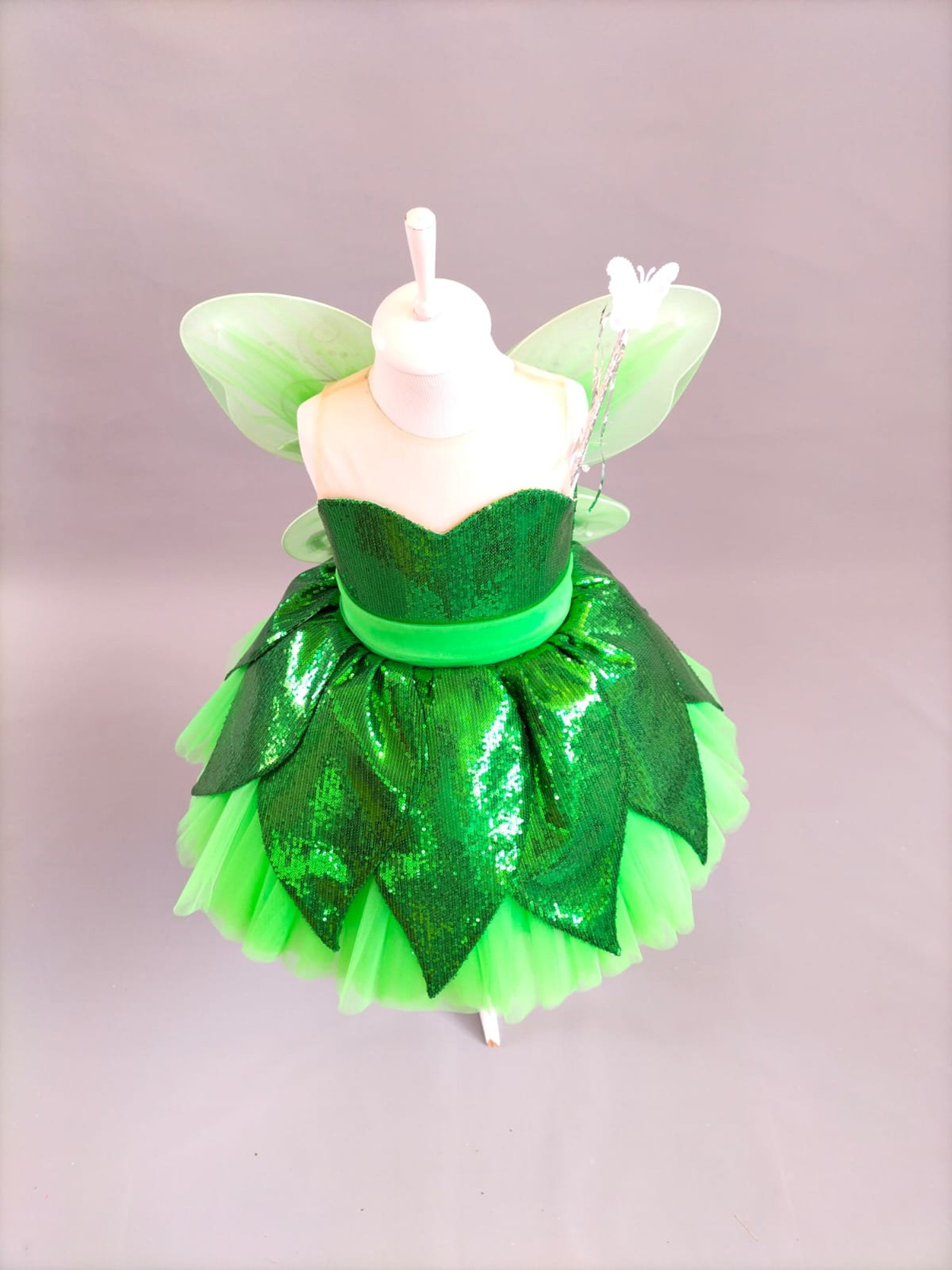 Tinkerbell Costumes for Toddlers Tinkerbell Baby Dress Etsy
