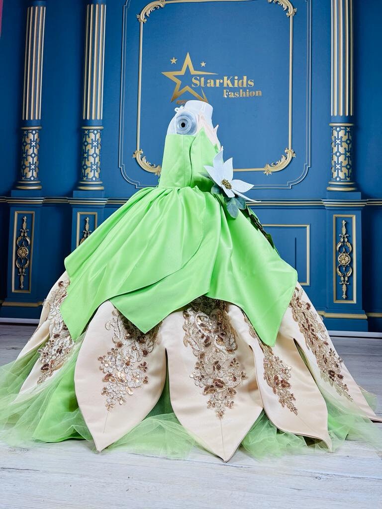 Princess Tiana Inspired Dress: Custom Birthday Costume