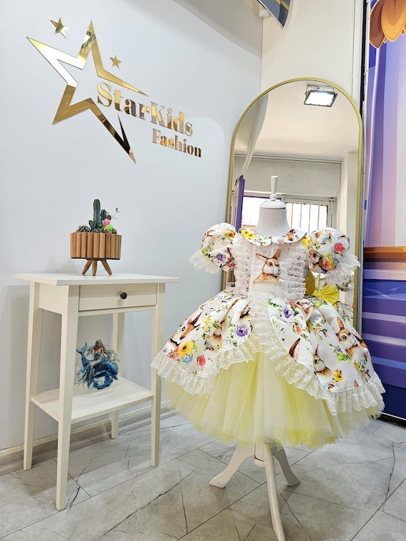 strapless open back dress Yellow Chiffon Sleeveless V-Neck Charming Flowy Party Dresses, CP0806 US8 / Custom Color(Leaving A note) main image 0