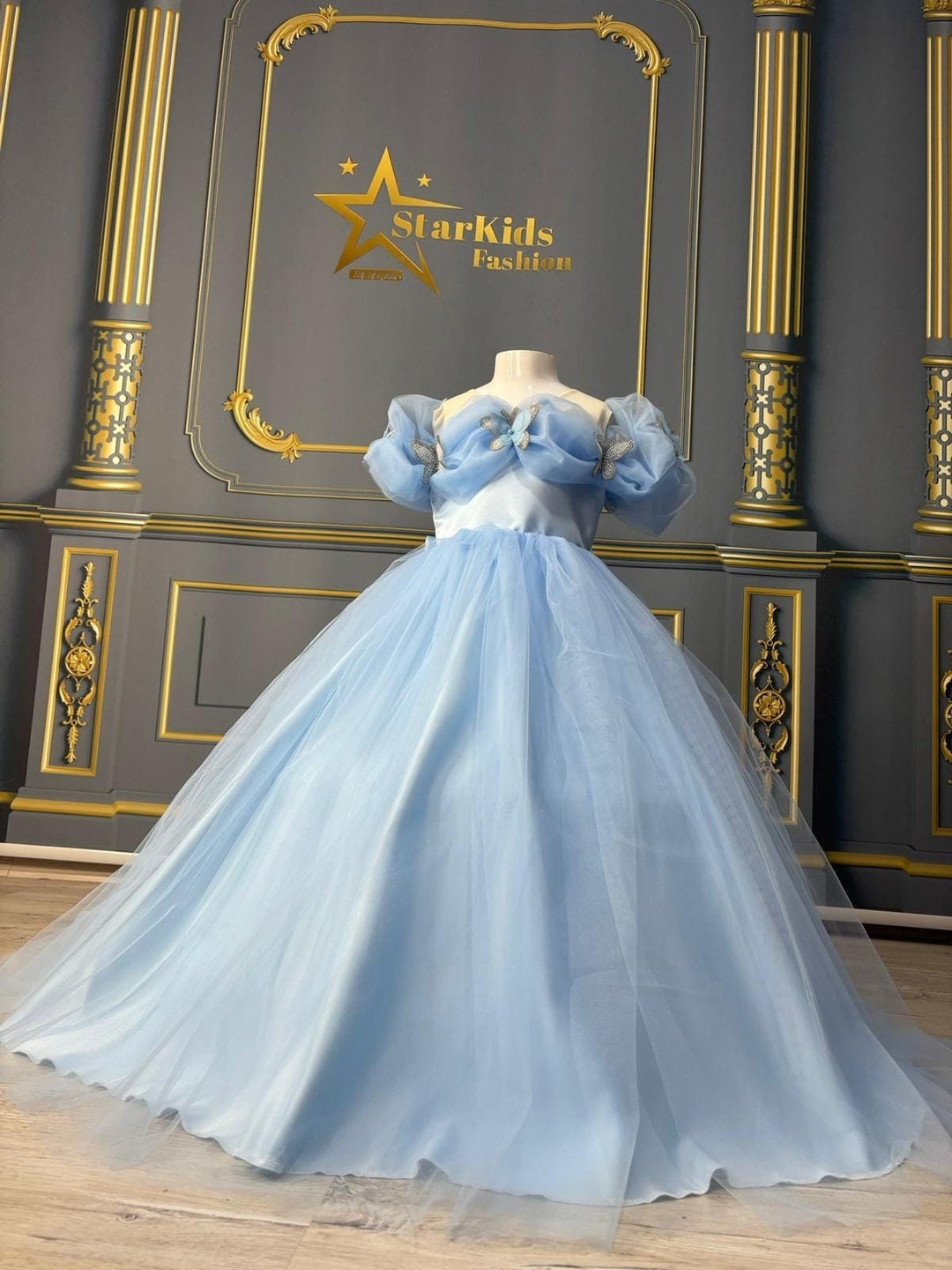 Butterfly Cinderella Costume: Toddler Princess Party Dress - Etsy, image size:1080x1440