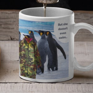Personalised Wild Swimming Mug | Dryrobe Gang Swimming Gift | Open Water Swimming Funny Mug