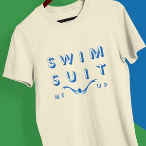 Schwimmen Bio Tshirt | Open Water Schwimm Shirt | Wildes Schwimmen Geschenk | Pool Schwimmer T-Shirt | Vegan |