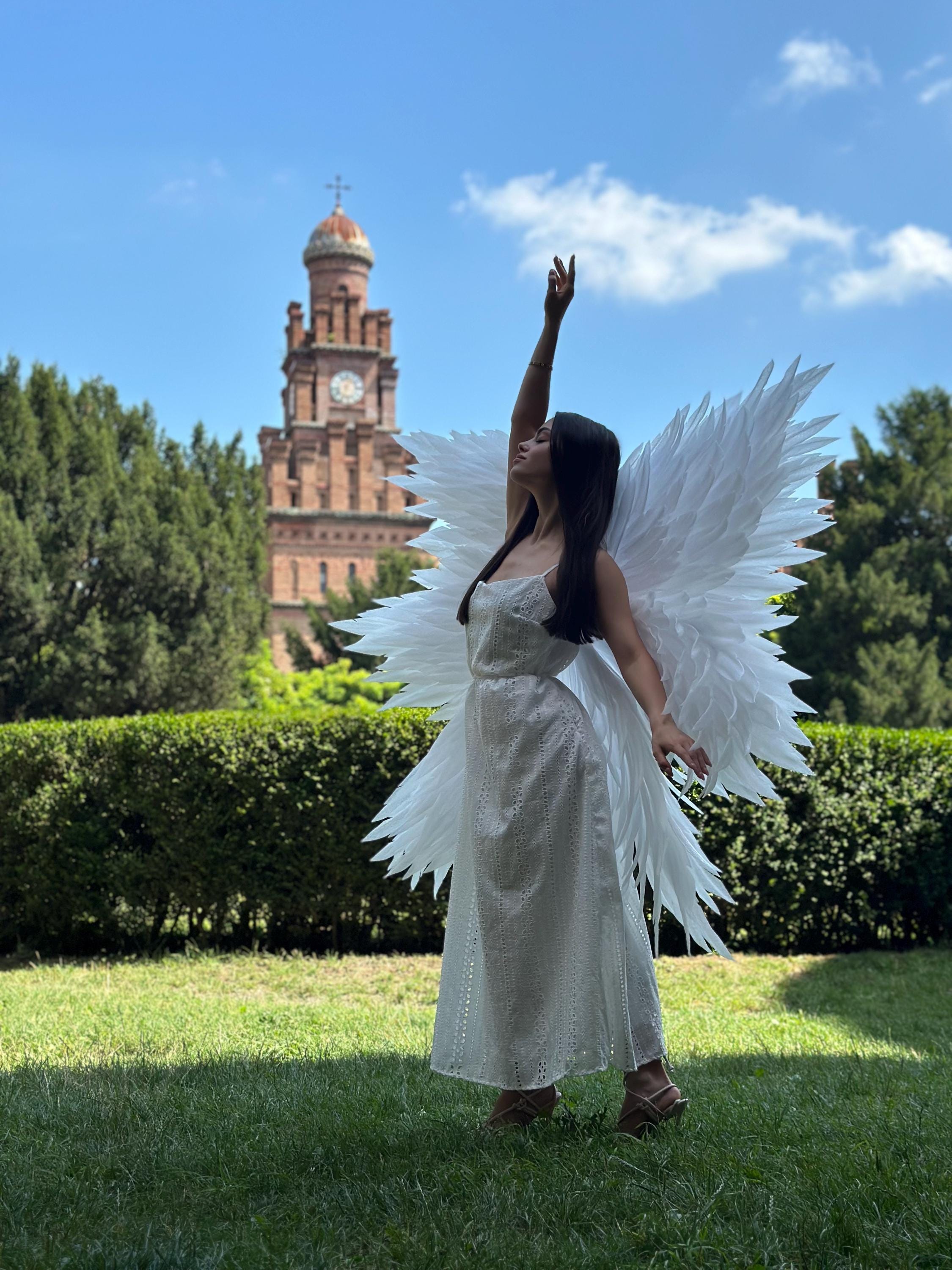 Six Winged Angel Wings, Biblically Accurate Angel Costume Wings