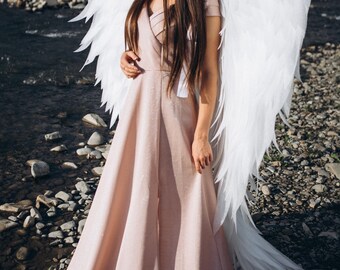 Adult Angel Wings for Adults | White Angel Wings for Photo Shoot