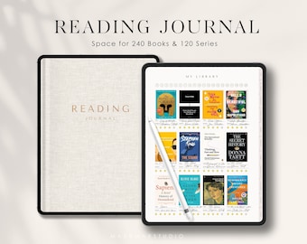 Digital Reading Journal: Book Review & Library Tracker (PDF)