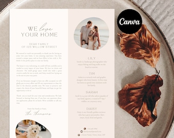 Home Offer Letter Template: Canva Editable Buyer Letter (Digital Download)