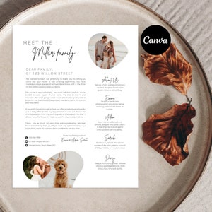 Plantilla de carta para compradores de vivienda / Carta de oferta para compradores de viviendas de Canva / Carta de viviendas familiares / Carta sobre Nos encanta su vivienda / Plantilla de Canva