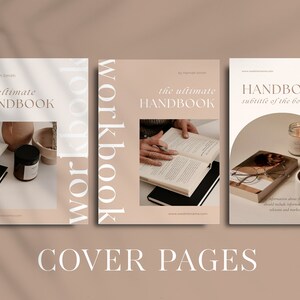 Editable Ebook Template | Printable Workbook Template | Course Workbook ...