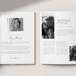 Wedding Photography Client Welcome Guide Template | Canva Guide for Photographers image 7