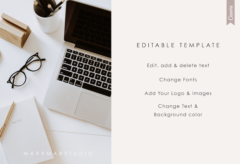 Editable Workbook Template Printable Ebook Template Course - Etsy