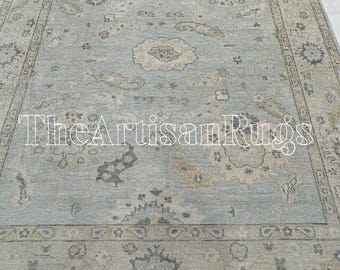 Heirloom hand knotted oushak multicolour Area Rug for Living Room, Bedroom, Office, Kids Room .....(Quick ship)