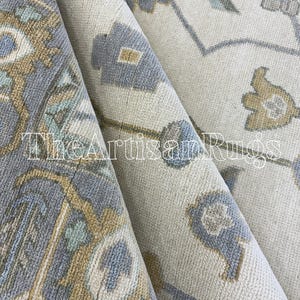Woven Legacy oushak Hand knotted Area Rug for Living Room, Bedroom, Office, Kids Room .....(Quick ship)