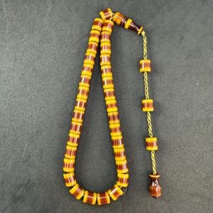 Bakelite 33-Bead Tasbih: Worry Beads