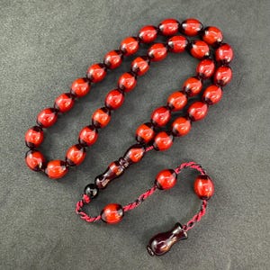 Bakelite 33-Bead Tasbih: Worry Beads