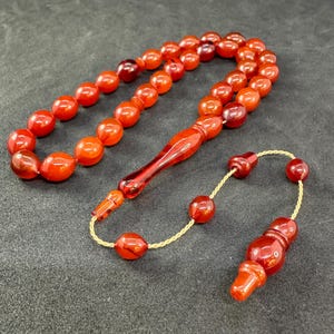 Bakalite 33-Bead Tasbih: Worry Beads