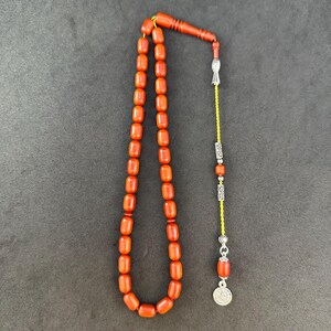 German Fiber 33-Bead Tasbih: Worry Beads