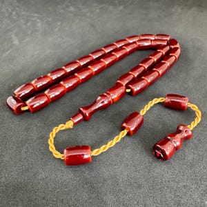 Bakelite 33-Bead Tasbih: Worry Beads
