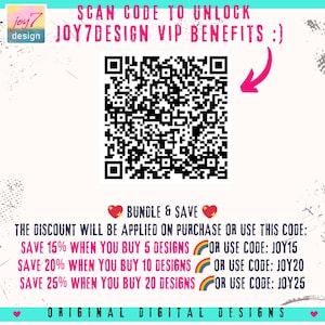 a qr code to unlock joydesign via benefits