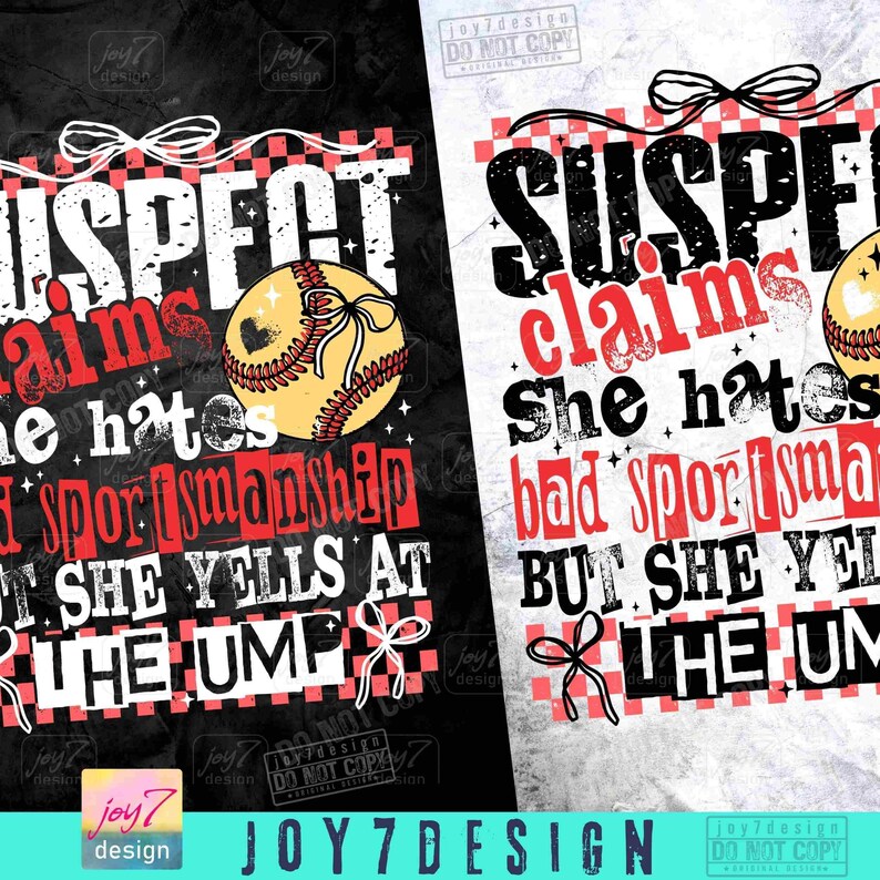 Suspect Claims Softball PNG Funny Softball Game Day Softball Retro Checkered Png Softball Shirt Design Trendy Softball Game Day Png ORIGINAL image 2
