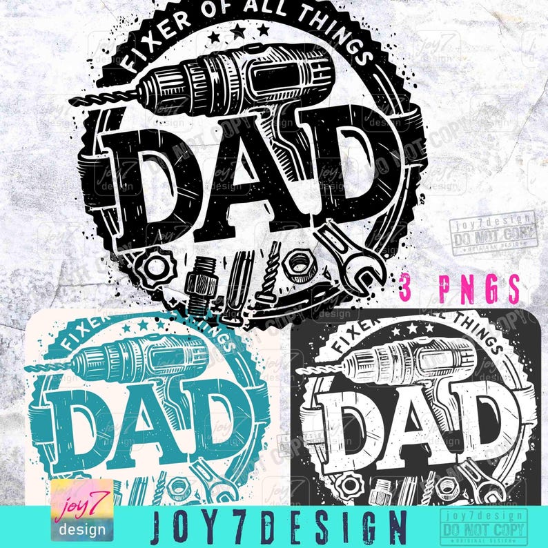 Dad Handyman Dad Fixer of All Things Funny Dad PNG DIY Dad shirt Png Dad designs Fathers Day Trendy Dad Birthday gift Png Daddy PngORIGINAL image 2