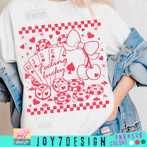 Engraçado Dia dos Namorados SVG PNG Engraçado Dia de São Patrício Svg Citação Engraçada Tendência Feminina Svg Bonito Xadrez Cereja Desgastado Design Retro PngORIGINAL