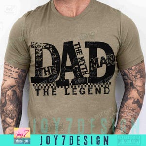 Dad The Legend PNG Trendy Dad shirt Png Retro Fathers Day Png Funny Dad gift Png Trendy Dad Distressed Trendy Dad designs Daddy Png ORIGINAL image 5