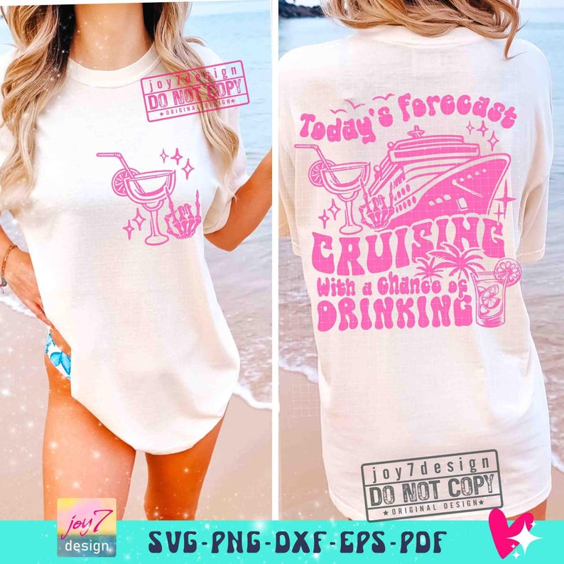 Funny Cruising Drinking SVG PNG Cruise Png Summer travel Png Cruise shirt Svg Cruising Svg Summer Svg CutFiles Cruising Sublimation ORIGINAL image 5