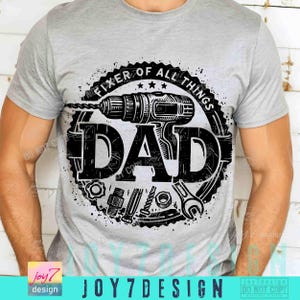 Dad Handyman Dad Fixer of All Things Funny Dad PNG DIY Dad shirt Png Dad designs Fathers Day Trendy Dad Birthday gift Png Daddy PngORIGINAL image 6
