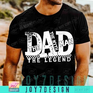 Dad The Legend PNG Trendy Dad shirt Png Retro Fathers Day Png Funny Dad gift Png Trendy Dad Distressed Trendy Dad designs Daddy Png ORIGINAL image 3