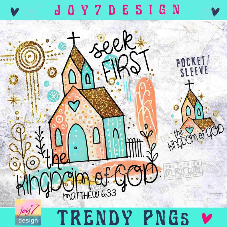 Königreich Gottes PNG Boho Christian Png Bibel Vers Matthäus 6:33 Gott Png Glaube Png Christian Boho Kirche Png ORIGINAL Bild 2