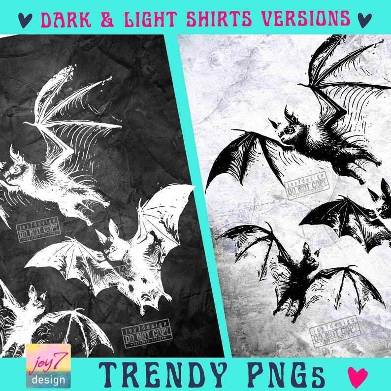 Halloween Bat PNG Halloween Vibes Vintage shirt design Bat lover Fall design Png Retro Halloween Png Trendy retro Spooky season Png ORIGINAL image 2