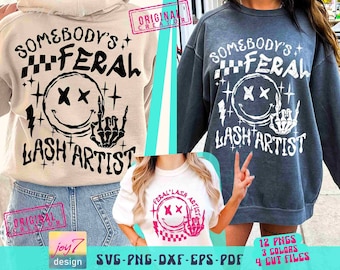 Artista de pestañas salvaje de alguien SVG PNG Técnico de pestañas Png Artista de pestañas Svg Artista de pestañas Vida Png Chica de pestañas Svg Diseños de camisetas de técnico de pestañas Original