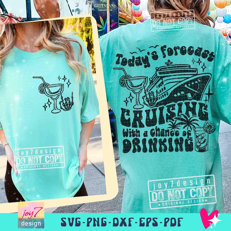 Funny Cruising Drinking SVG PNG Cruise Png Summer travel Png Cruise shirt Svg Cruising Svg Summer Svg CutFiles Cruising Sublimation ORIGINAL image 4