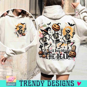 Lustiges tanzendes Skelett PNG, Tag der Toten, Halloween (Digitaler Download) Bild 3