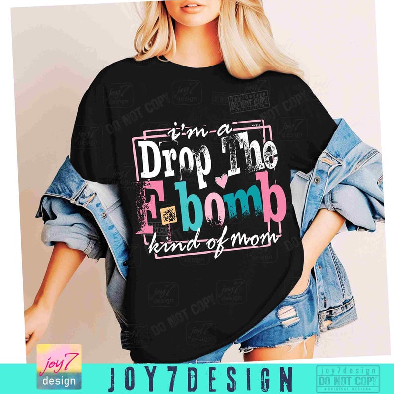 F-Bomb Mom Snarky PNG Sarcastic Mom Png Funny Mom sayings shirt Png Snarky Mom Sublimation Swearing Png Sassy Funny Motherhood DTF ORIGINAL image 5