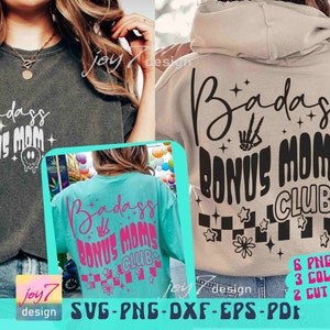 Club delle mamme toste SVG PNG, Club delle mamme toste SVG, Maglietta mamma tosta PNG, Club delle mamme SVG, Vita da mamma bonus PNG, Matrigna SVG, Mamma divertente sublimazione