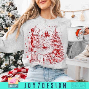 Nutcracker Ballet Christmas PNG Retro Nutcracker Fairy Christmas Ballet Christmas Png Christmas Coquette Girly Png Winter Coquette ORIGINAL image 5