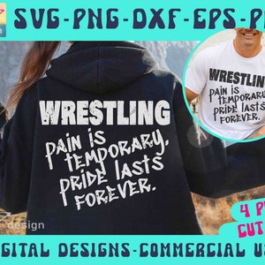 Wrestling SVG PNG, Wrestling Png, Distressed Png, Wrestling Shirt SVG, Wrestling Team SVG, Wrestling Spruch Sport SVG für Cricut Silhouette